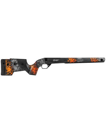 Mdt Sporting Goods Inc 114481HOG Orange/Gray Foam Filled Carbon Fiber Fits Remington 700