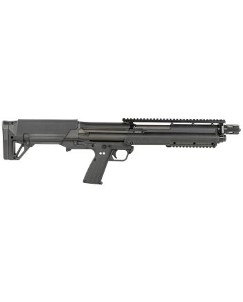 Kel-Tec KSGBLKD KSG Defender Bullpup Frame 12 Gauge Pump 3" 7+1 18.50" Black Steel Barrel, Black Picatinny Rail Aluminum Receiver, Black Adj Cheek Riser Polymer Stock, Black Magpul Vertical Grip