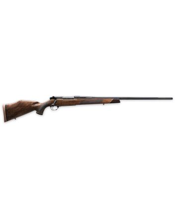 Weatherby MDX01N270WR6O Mark V Deluxe 270 Wthby Mag 3+1 26" High Gloss Fluted Barrel, High Gloss Blued Drilled &amp; Tapped Stainless Steel Receiver, Fixed Gloss Walnut Wood Stock, Right Hand