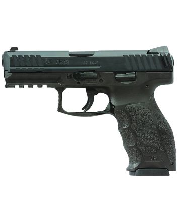 HK 81001161 VP4040 S&amp;W 10+1 4.09" Black Steel Barrel, Black Cerakote Serrated Steel Slide, Black Polymer Frame w/Picatinny Rail, Black Interchangeable Backstrap Grip