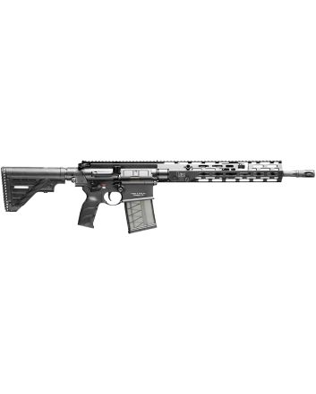 HK 81000830 MR762 A4 7.62x51mm 10+1 16.50" Black Threaded Barrel, Black Picatinny Rail, M-LOK Handguard, 6 Position Black Synthetic Stock, Black Finger Grooved Grip, Ambidextrous