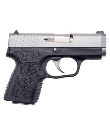 Kahr Arms CM9093N CM99mm Luger 6+1 3" Stainless Steel Barrel, Matte Stainless Serrated Slide, Black Polymer Frame, Black Textured Polymer Grip, Night Sights, No Safety, Right Hand