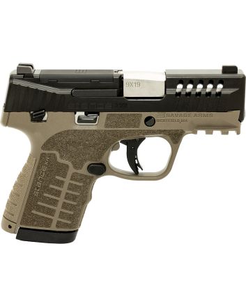 Savage Arms 67055 Stance XR 9mm 13+1 3.20" Natural Black Nitride Ported Stainless Steel Slide FDE Glass Filled Nylon Grip Ambidextrous