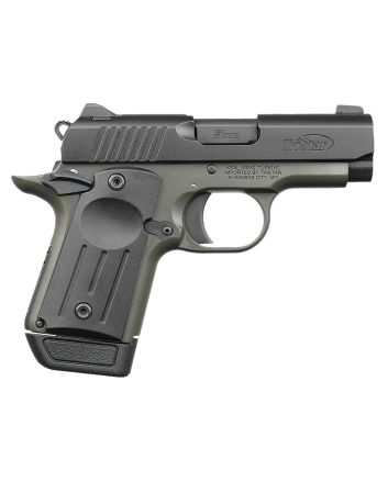 TriStar 85714 Protege XSub-Compact Frame 9mm Luger 7+1 3.20" Black Steel Barrel, Black Cerakote Serrated Steel Slide, OD Green Cerakote Frame, Black Polymer Grip