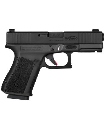 TriStar 85760 Apoc9mm Luger 15+1 4.02" Black Steel Barrel, Black Cerakote Serrated Steel Slide &amp; Polymer Frame w/Accessory Rail, Textured Grip