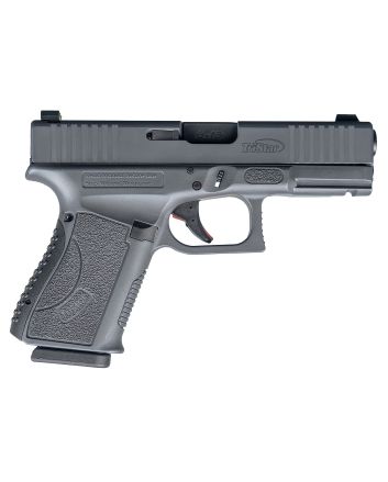 TriStar 85764 Apoc9mm Luger 15+1 4.02" Black Steel Barrel, Sniper Gray Cerakote Serrated Steel Slide &amp; Polymer Frame w/Accessory Rail, Textured Grip