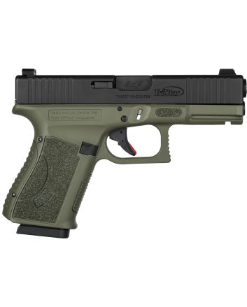 TriStar 85776 Apoc9mm Luger 15+1 4.02" Black Steel Barrel, Black Cerakote Serrated Steel Slide, Multicam Cerakote Polymer Frame w/Accessory Rail, Textured Grip