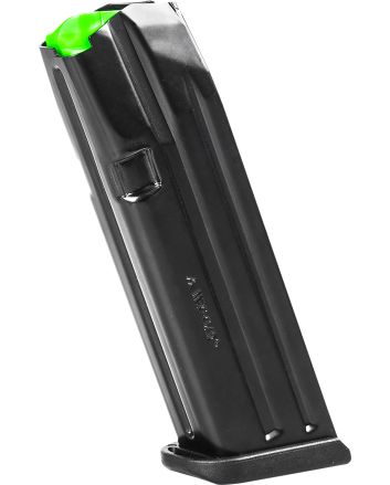 Mec-Gar MGG171800A 9mm Fits Glock 17 Black Steel/Polymer 18+1