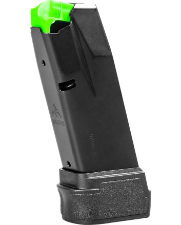 Mec-Gar MGHC1202A 14rd 9mm Fits Springfield Hellcat Black Steel
