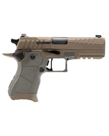 Oa Defense OA2311CMPTKITHDSSTD15 2311 Compact 9x19 15rd 4.25" Black DLC High Desert Sage Optic Ready 17-4 Stainless Steel Slide High Desert Sage Polymer Grip Ambidextrous