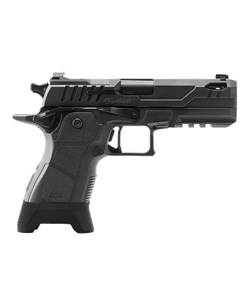 Oa Defense OA2311CPROPLSBLKPRT17 2311 Compact Pro Plus Kit 9x19 17rd 4.25" Black DLC Ported Barrel Black Optic Ready 17-4 Stainless Steel Slide Black Polymer Grip Ambidextrous