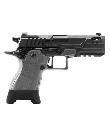 Oa Defense OA2311CPROPLSGRYPRT17 2311 Compact Pro Plus Kit 9x19 17rd 4.25" Black DLC Ported Barrel Gray/Black Optic Ready 17-4 Stainless Steel Slide Gray/Black Polymer Grip Ambidextrous