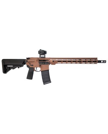 Bushmaster 0010006H212 Bravo Zulu5.56 NATO 30rd 16" Salt Bath Nitride 7075 Aluminum Alloy Receiver H Series Cerakote Grip