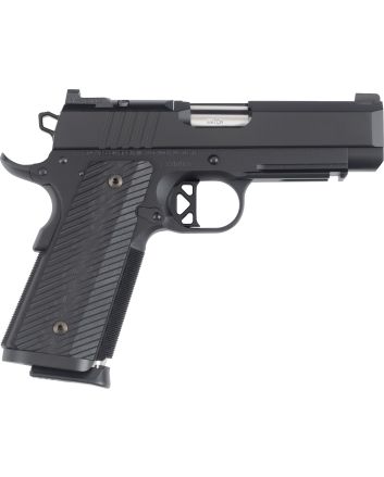 Dan Wesson 01798 TCP45 ACP 8+1 4" Black G10 Grip