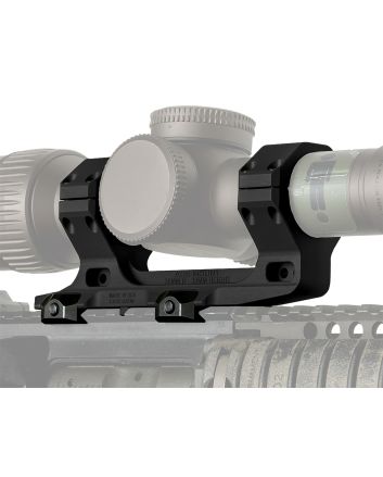 Reptilia LLC 100116 AUS Optic Mount Black 7075-T6 Aluminum 30mm Tube Mil-Spec 1913 Picatinny Rail Mount