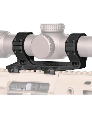 Reptilia LLC 100153 AUS Optic Mount Black 7075-T6 Aluminum 34mm Tube Mil-Spec 1913 Picatinny Rail Mount