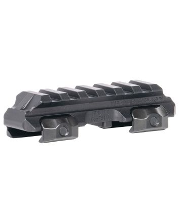 Reptilia LLC 100271 RMU Mount 6 Slot Black 7075-T6 Aluminum Mil-Spec 1913 Picatinny Rail Mount