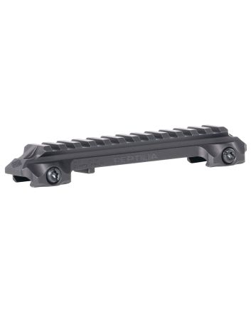 Reptilia LLC 100269 RMU Mount 12 Slot Black 7075-T6 Aluminum Mil-Spec 1913 Picatinny Rail Mount
