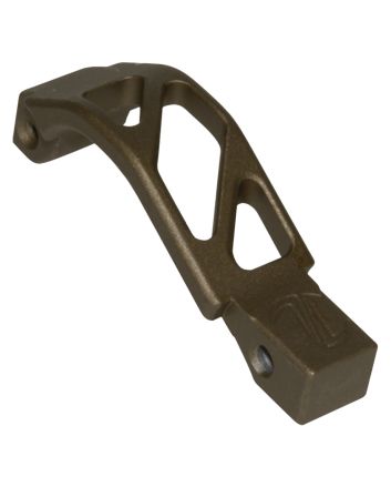 Timber Creek Outdoors AROTGBB AR Oversized Trigger Guard Drop-In Burnt Bronze Aluminum