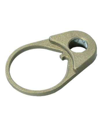 Timber Creek Outdoors QDEPBBQD End Plate Aluminum Burnt Bronze AR-Platform