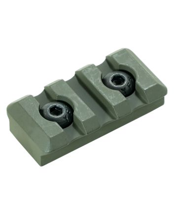Timber Creek Outdoors M3SPROD M-LOK 3 Slot Picatinny RailOD Green Aluminum Fits AR-Platform