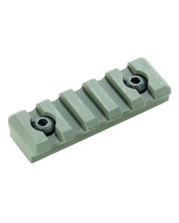 Timber Creek Outdoors M5SPROD M-LOK 3 Slot Picatinny RailOD Green Aluminum Fits AR-Platform