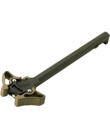 Timber Creek Outdoors EMAMBICHBB Mini Enforcer Charging Handle Burnt Bronze Billet Aluminum Ambidextrous Hand