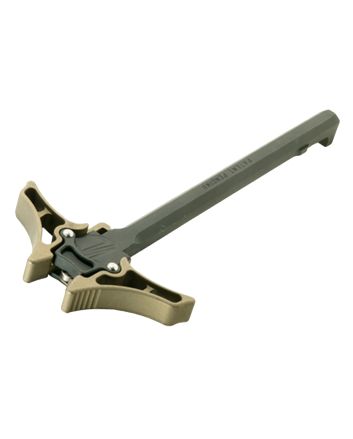 Timber Creek Outdoors AR10AMBICHBB Enforcer Charging Handle AR-10 Burnt Bronze Billet Aluminum Ambidextrous Hand