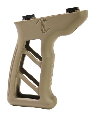 Timber Creek Outdoors MEVFGFDE Enforcer Vertical Foregrip Flat Dark Earth Billet Aluminum
