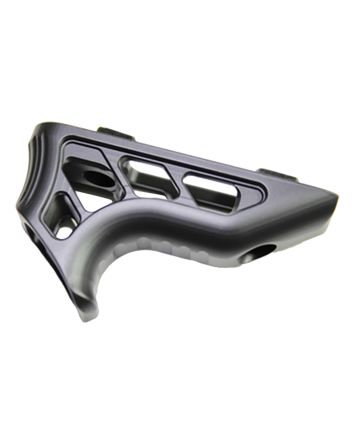 Timber Creek Outdoors MEMAFGBL Enforcer Mini Angled Foregrip Black Billet Aluminum