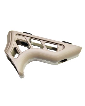 Timber Creek Outdoors MEMAFGFDE Enforcer Mini Angled Foregrip Flat Dark Earth Billet Aluminum