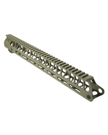 Timber Creek Outdoors ME15HGOD Enforcer Hand Guard M-Lok Aluminum 15" M-LOK Handguard for AR-15