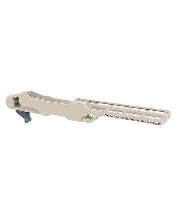 Timber Creek Outdoors ERC1022FDE Enforcer Rifle Chassis Flat Dark Earth Aluminum Fits Ruger 10/22 Compatible w/ MSR Buffer Tubes