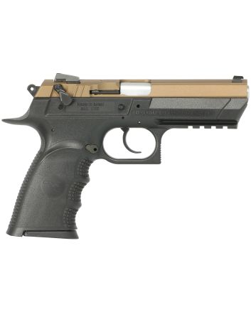 Magnum Research BE99153RLBB Baby Eagle III9mm 15+1 4.43" Burnt Bronze Carbon Steel Slide Black Textured