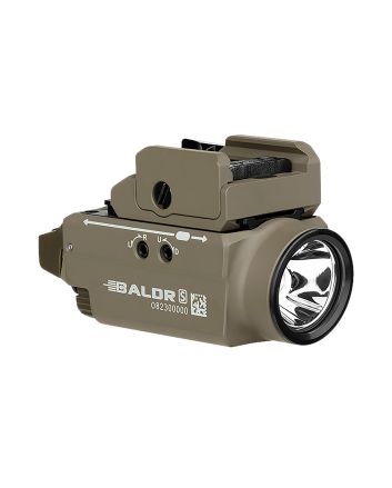 Olightstore Usa Inc BALDRS Baldr S BLFlat Dark Earth 800 Lumens 130 Meters Beam