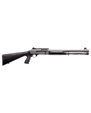 Four Peaks Imports 12059 AKSA Arms S4 12 Gauge 3" 5+1 18.50" Chrome Plated 7075-T6 Aluminum Receiver