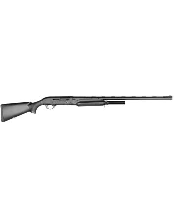 Four Peaks Imports 12073 AKSA Arms S2 12 Gauge 3" 5+1 28" Chrome Plated 7075-T6 Aluminum Receiver Black Synthetic Stock
