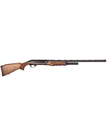 Four Peaks Imports 12075 AKSA Arms S2 12 Gauge 3" 5+1 28" Chrome Plated 7075-T6 Aluminum Receiver Wood Stock