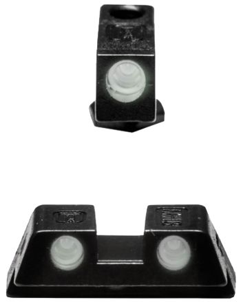 Glock 39929 Night Sight Green Green Black Frame