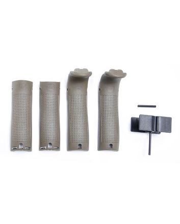 Glock 30951Backstrap/Beavertail Set Compatible w/ Glock 17/22/34/35 OD Green Polymer