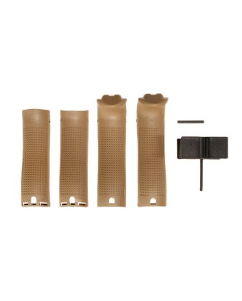 Glock 39298Backstrap/Beavertail Set Coyote Polymer