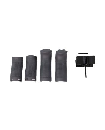 Glock 39840Backstrap/Beavertail Set Gray Polymer