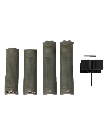 Glock 39841Backstrap/Beavertail Set Battlefield Green Polymer