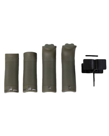Glock 39842Backstrap/Beavertail Set Battlefield Green Polymer