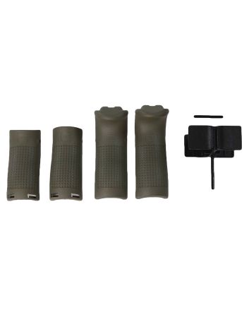 Glock 39844Backstrap/Beavertail Set Battlefield Green Polymer