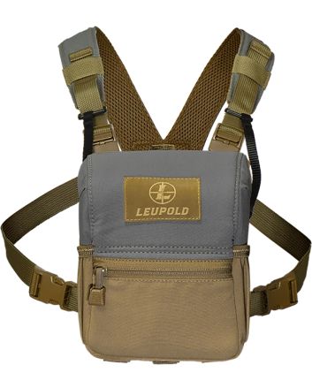 Leupold 185627 Enclosed Binocular Harness Non-Magnetic Tan/Gray