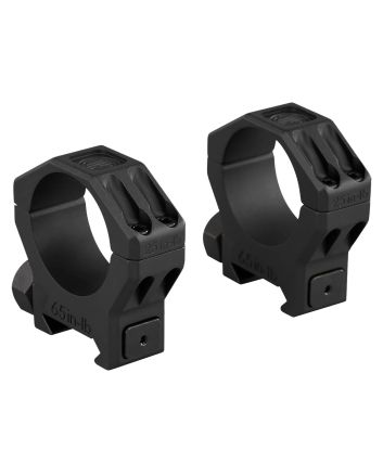 Sig Sauer Electro-Optics SOA63001 Alpha 6 Scope Ring Set Black Stainless Steel 30mm Tube Low