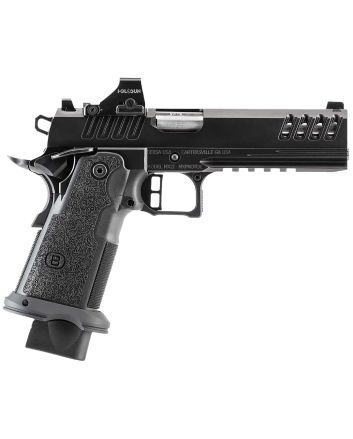 Talon Armament M2XIO5BBFN M2XI9mm Luger 22+1 5" Match Grade Bull Barrel, QPQ Tenifer Cerakote Lightening Cut/Optic Cut/Serrated Steel Slide &amp; Frame w/Beavertail &amp; Picatinny Rail, Black Polymer Grip