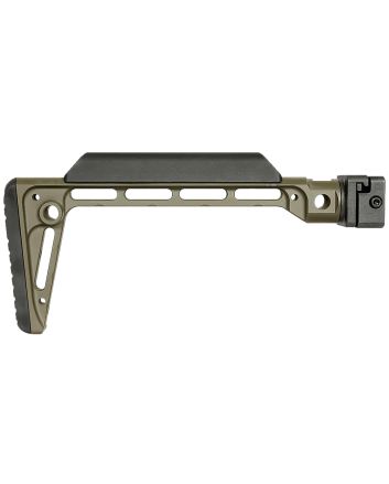 Midwest Industries MIMINSFODG Minimalistic Side Folding Stock ODG 6061 Aluminum Folding