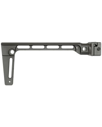 Midwest Industries MIARMSF Arm Brace Side Folding Stock Black 6061 Aluminum Fixed